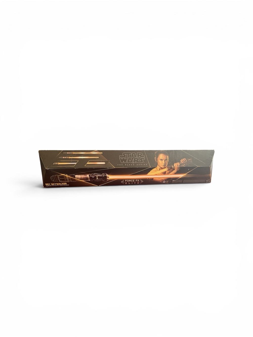 Star Wars Rey Lightsaber Replica – Black and Bronze Display Box